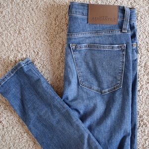 J.Crew Mercantile distressed Hirise skinny jeans